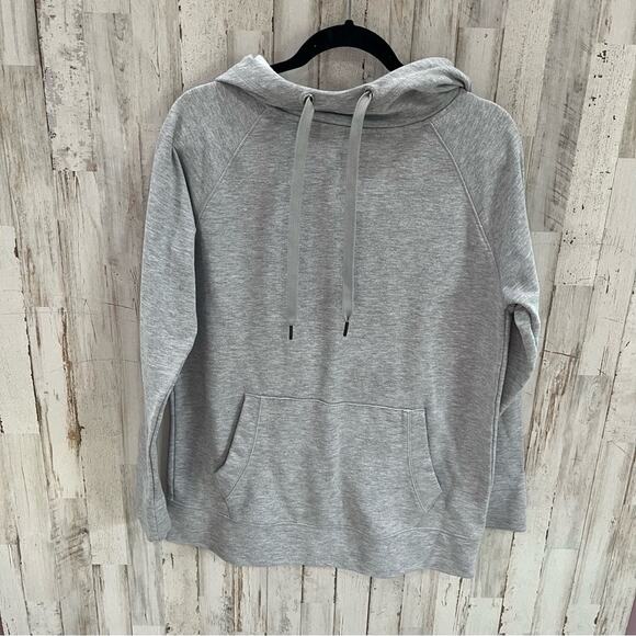Athleta Incline Hoodie, Grey Heather SIZE Small  #404773 - Picture 3 of 9